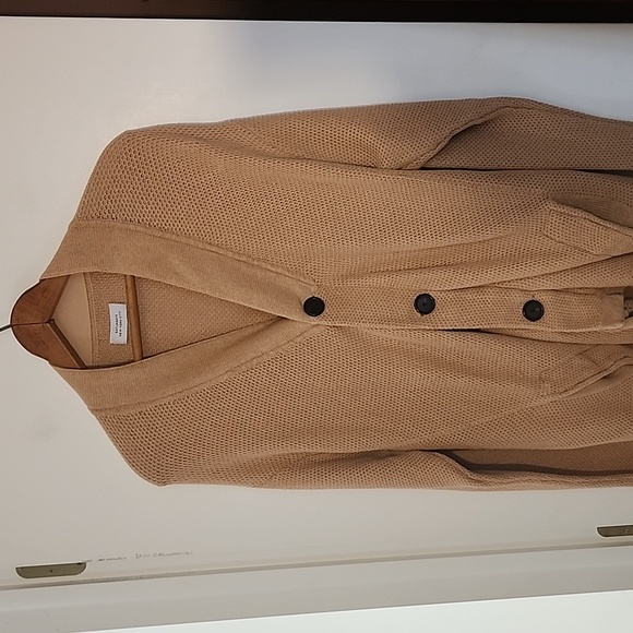 Saturdays New York City Medium Caramel Cardigan Perfect Condition - Picture 2 of 7